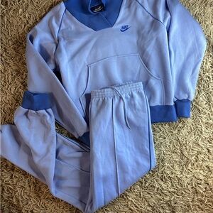 Nike Blue Tracksuit Set vintage 80s